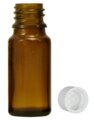 Braunglasfläschchen 30 ml, Verschluss mit Tropfer U1, schnell tropfend, 104 Stk