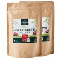 Doppelpack Bio Rote Beete Pulver - 500 g - von Unimedica - Sonderangebot kurze Haltbarkeit