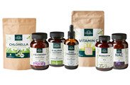 7er-Sparset: Glutathion, NAC, Quercetin, Vitamin C Acerola Plus, Chlorella, Zink Tropfen, R-Alpha-Liponsäure