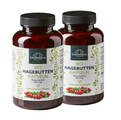 2er-Sparset: Bio Hagebutten - 3900 mg pro Tagesdosis (3 x 2 Kapseln) - 650 mg - 2 x 150 Kapseln - von Unimedica