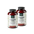 Set: L-Arginine forte - 3720 mg per daily dose (6 capsules)  from natural fermentation - high-dose - vegan - 2 x 365 capsules - from Unimedica