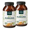 Set: ORGANIC Turmeric with ORGANIC Black Pepper - with 225 mg curcumin and 12 mg piperine per daily dose (6 capsules) - 2 x 240 capsules  Unimedica